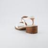 imageCUSHIONAIRE Flynn one band block heel sandal Memory Foam Wide Widths AvailableWhite
