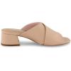 imageCUSHIONAIRE Garland cross band block heel sandal Memory Foam Wide Widths AvailableFrappe