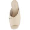 imageCUSHIONAIRE Garland cross band block heel sandal Memory Foam Wide Widths AvailableSand