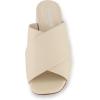 imageCUSHIONAIRE Garland cross band block heel sandal Memory Foam Wide Widths AvailableSand