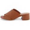 imageCUSHIONAIRE Garland cross band block heel sandal Memory Foam Wide Widths AvailableTan
