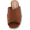 imageCUSHIONAIRE Garland cross band block heel sandal Memory Foam Wide Widths AvailableWhiskey