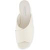 imageCUSHIONAIRE Garland cross band block heel sandal Memory Foam Wide Widths AvailableWhite