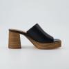 imageCUSHIONAIRE Womens Keeper soft one band Heel Sandal Memory Foam Wide Widths AvailableBlack