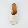 imageCUSHIONAIRE Womens Keeper soft one band Heel Sandal Memory Foam Wide Widths AvailableCream