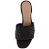 imageCUSHIONAIRE Womens Nerida woven low block heel sandal Memory FoamBlack