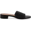 imageCUSHIONAIRE Womens Nerida woven low block heel sandal Memory FoamBlack