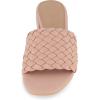 imageCUSHIONAIRE Womens Nerida woven low block heel sandal Memory FoamBlush