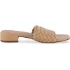 imageCUSHIONAIRE Womens Nerida woven low block heel sandal Memory FoamNude
