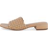 imageCUSHIONAIRE Womens Nerida woven low block heel sandal Memory FoamNude