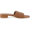 imageCUSHIONAIRE Womens Nerida woven low block heel sandal Memory FoamTan
