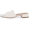 imageCUSHIONAIRE Womens Nerida woven low block heel sandal Memory FoamWhite