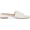 imageCUSHIONAIRE Womens Nerida woven low block heel sandal Memory FoamWhite