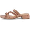 imageCUSHIONAIRE Womens Newton braided low block heel sandal Memory Foam and Wide Widths AvailableCafe