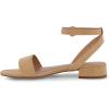 imageCUSHIONAIRE Womens Nobu one band low block heel sandal Wide Widths AvailableBeige