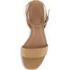 imageCUSHIONAIRE Womens Nobu one band low block heel sandal Wide Widths AvailableBeige
