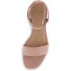 imageCUSHIONAIRE Womens Nobu one band low block heel sandal Wide Widths AvailableBlush