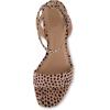 imageCUSHIONAIRE Womens Nobu one band low block heel sandal Wide Widths AvailableSpotted Cheetah