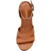 imageCUSHIONAIRE Womens Sandra Faux Wood Sandal LiteSole Technology Wide Widths AvailableHoney