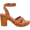 imageCUSHIONAIRE Womens Sandra Faux Wood Sandal LiteSole Technology Wide Widths AvailableHoney