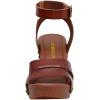 imageCUSHIONAIRE Womens Sandra Faux Wood Sandal LiteSole Technology Wide Widths AvailableWhiskey