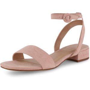 imageCUSHIONAIRE Womens Nobu one band low block heel sandal Wide Widths AvailableBlush