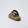 imageCUSHIONAIRE Mens Lynx Cork footbed Sandal with ComfortBrown Nubuck