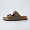 imageCUSHIONAIRE Mens Lynx Cork footbed Sandal with ComfortBrown Nubuck