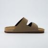 imageCUSHIONAIRE Mens Lynx Cork footbed Sandal with ComfortBrown Nubuck