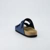 imageCUSHIONAIRE Mens Lynx Cork footbed Sandal with ComfortNavy Nubuck