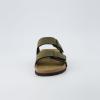 imageCUSHIONAIRE Mens Lynx Cork footbed Sandal with ComfortOlive Nubuck