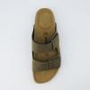 imageCUSHIONAIRE Mens Lynx Cork footbed Sandal with ComfortOlive Nubuck