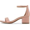 imageCUSHIONAIRE Womens Alba one band mid block heel sandal Memory Foam Wide Widths AvailableBlush
