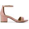 imageCUSHIONAIRE Womens Alba one band mid block heel sandal Memory Foam Wide Widths AvailableBlush