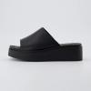 imageCUSHIONAIRE Womens Play one band platform sandal with Memory FoamBlack
