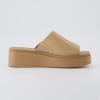 imageCUSHIONAIRE Womens Play one band platform sandal with Memory FoamTan
