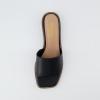 imageCUSHIONAIRE Womens Sage low block heel slide sandal Memory Foam and Wide Widths AvailableBlack