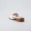 imageCUSHIONAIRE Womens Sage low block heel slide sandal Memory Foam and Wide Widths AvailableWhite
