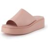imageCUSHIONAIRE Womens Play one band platform sandal with Memory FoamPink