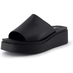 imageCUSHIONAIRE Womens Play one band platform sandal with Memory FoamBlack