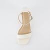 imageCUSHIONAIRE Womens Grammy one band block heel platform sandal Memory Foam Wide Widths AvailableCream