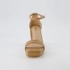 imageCUSHIONAIRE Womens Grammy one band block heel platform sandal Memory Foam Wide Widths AvailableNude