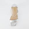 imageCUSHIONAIRE Womens Grammy one band block heel platform sandal Memory Foam Wide Widths AvailableSilver