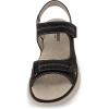 imageCUSHIONAIRE Womens Magee comfort footbed outdoor sandal with adjustable strap and Memory Foam Wide Widths AvailableBlack
