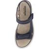 imageCUSHIONAIRE Womens Magee comfort footbed outdoor sandal with adjustable strap and Memory Foam Wide Widths AvailableNavy