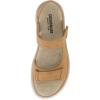imageCUSHIONAIRE Womens Magee comfort footbed outdoor sandal with adjustable strap and Memory Foam Wide Widths AvailableTan