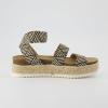 imageCUSHIONAIRE Womens Mandy Cork Espadrille Platform Sandal  Strappy Wedge with Arch SupportBT Raffia