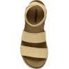imageCUSHIONAIRE Womens Mandy Cork Espadrille Platform Sandal  Strappy Wedge with Arch SupportRaffia
