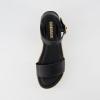 imageCUSHIONAIRE Womens Melissa Espadrille Platform Wedge SandalBlack