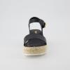 imageCUSHIONAIRE Womens Melissa Espadrille Platform Wedge SandalBlack